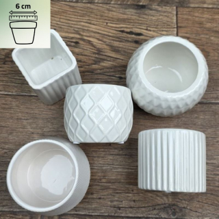 Keramický obal mix tvarů na pr. 6 cm
